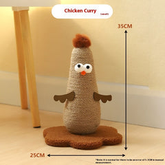 Vertical Sisal Cat Scratcher - Durable