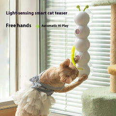 Automatic Interactive Cat Toy with Tail