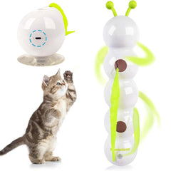 Automatic Interactive Cat Toy with Tail