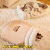 Sleeping Bag Warm Closed Pocket Cat Nest