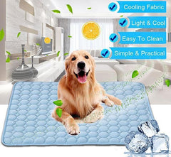 Ice Silk Pet Cooling Pad - Summer