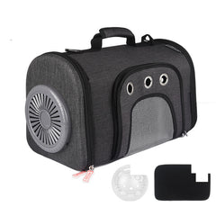 Ventilated Pet Carrier with Fan