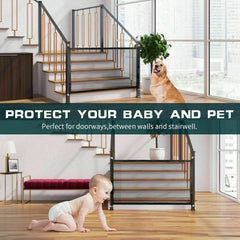 Portable Pet Safety Gate Mesh