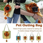 Lion Design Pet Carrier Bag