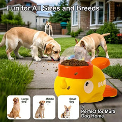 Interactive Duck Puzzle Dog Feeder