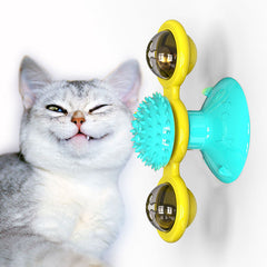 Cat Windmill Toy - Scratch & Teeth Cleaning