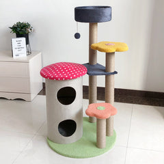 Cat Tower Climbing Tree with Scratcher