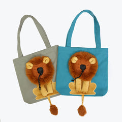 Lion Design Pet Carrier Bag