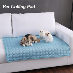 Ice Silk Pet Cooling Pad - Summer