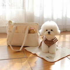 Nylon Canvas Dog Carrier Tote