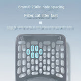 10-Piece Deluxe Cat Litter Scoop Set - Durable PP Material For Long-Lasting Use, Efficient Pet Litter Sifter With Integrated Waste Bag Dispenser For Easy Cleaning, Suitable For All Cat Breeds And Litt