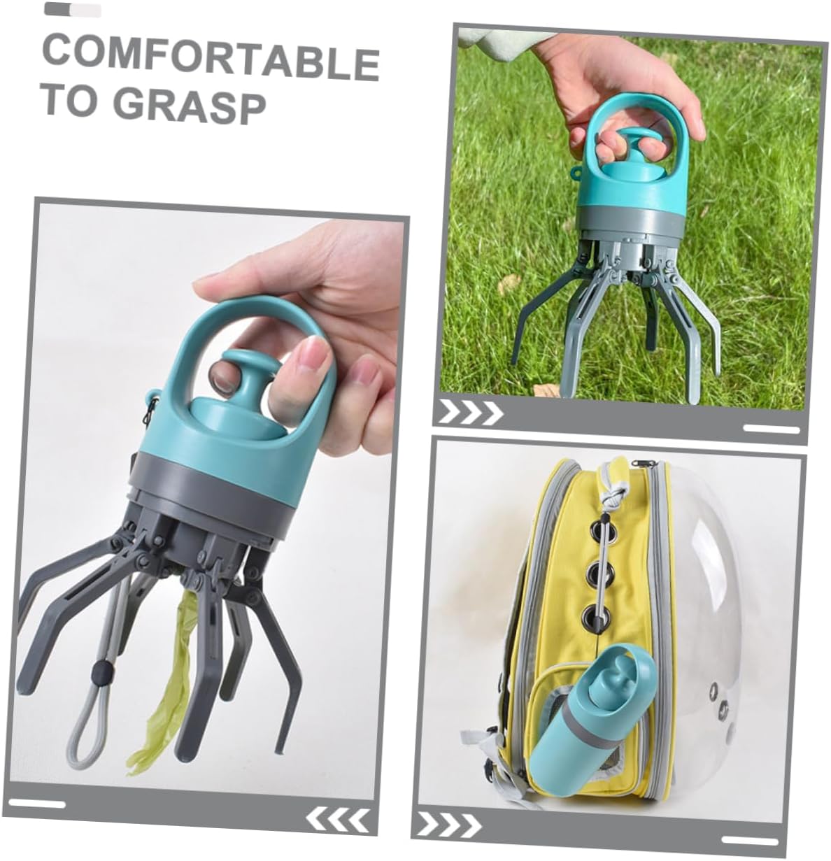 Dog Poop Scooper with Bag – Portable & Durable Pet Waste Picker for Outdoor Cleanups, Lightweight & Easy to Use