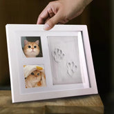 Pet Paw Print Photo Frame Kit