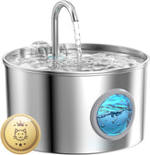 Silent Stainless Cat Fountain