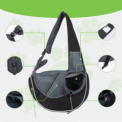 Pet Crossbody Carrier Bag