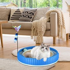 Round Cat Scratching Board Furniture Protector