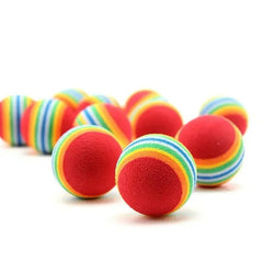 Colorful Cat Play Balls