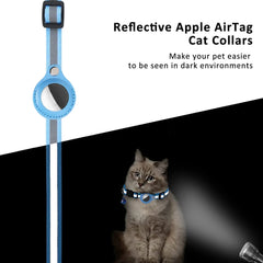 Airtag Cat Collar with Bell