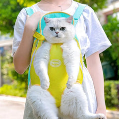 Pet Carrier Backpack Legs Out