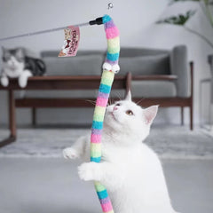 Interactive Cat Teasing Stick