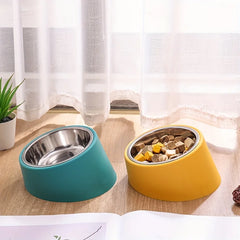 Detachable Dog Bowl with Rack