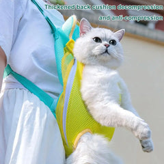 Pet Carrier Backpack Legs Out