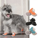 4-Pack Breathable Dog Shoes