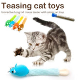 Interactive Mouse Teaser Cat Toy