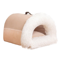 Portable Warm Pet Bed - Plush