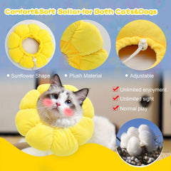 Sunflower Pet Recovery Collar - Soft Cone