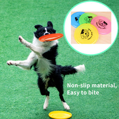 Silicone Flying Disc Dog Toy