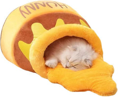 Memory Foam Cat Bed - Honey Pot