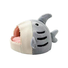 Shark Cat Bed - Cozy Hideout