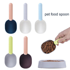 Pet Food Scoop with Bag Clip