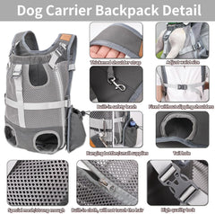 Expandable Cat Carrier Backpack Breathable