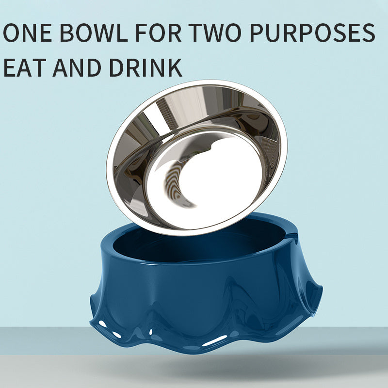 Non-Slip Stainless Steel Pet Bowl