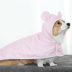 Dog Cloak Cute Plaid Cat And Dog Cover Quilt With Cotton