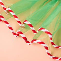 Pet Green Gauze Skirt Hat Suit Cute Dog Holiday Clothing