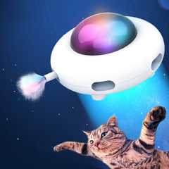 Smart UFO Cat Toy Electric Teaser