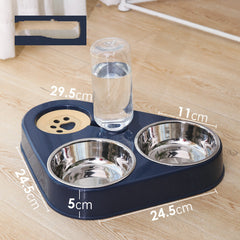 Automatic Double Dog Bowl Set