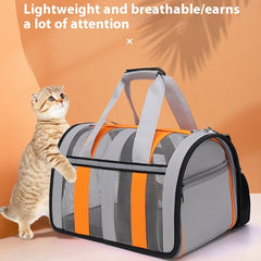 Portable Cat Carrier Crossbody Bag