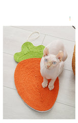 Watermelon Sisal Cat Scratcher Mat