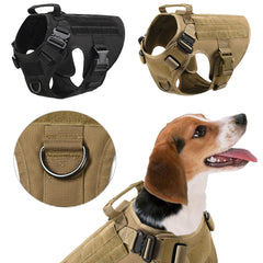 Tactical Dog Harness - Adjustable Military-Grade