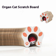 Foldable Magnetic Cat Scratcher Toy