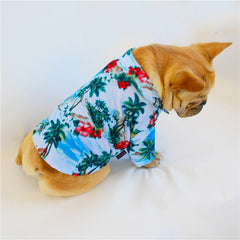 Spring And Summer Thin Pet Shirt Printing