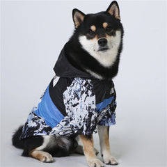 Windproof And Rainproof Dog Clothes Large Dog Raincoat Dog Pet Shell Jacket