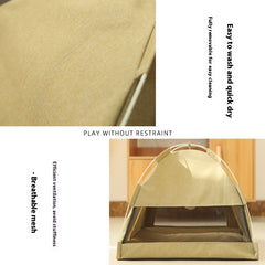 Breathable Pet Tent - Indoor/Outdoor House