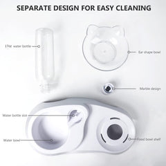 Tilted Feeder for Healthy Pets