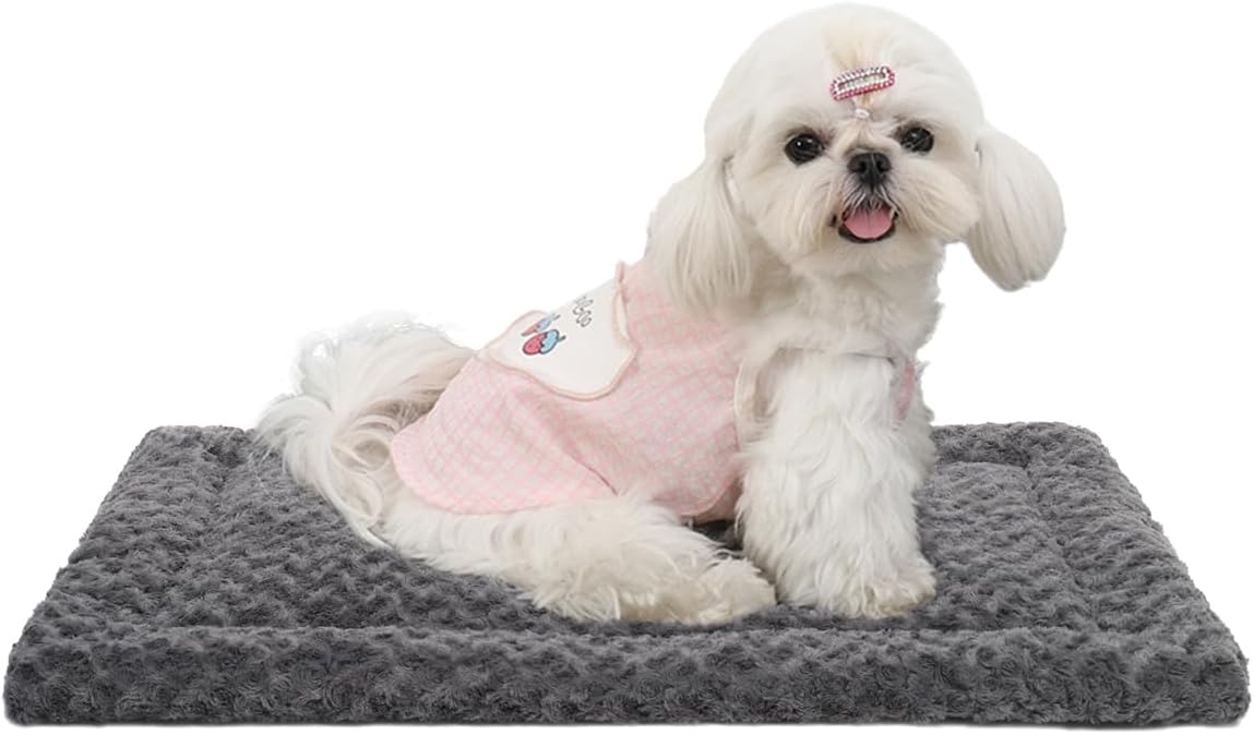 Machine Washable Plush Dog Mat