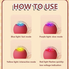 Self-Moving Cat Toy Balls